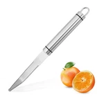 Grapefruit Knife Curved Serrated Double Blade Stainless Steel Citrus Cutter