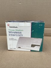 Radio Shack Three -station Wireless Intercom Model  43-490