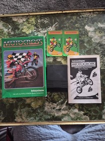 Motocross (Intellivision, 1987) Complete In Box CIB NICE!