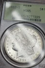 FROSTY 1882 S Morgan Silver Dollar Us Coin PCGS Ms65 OGH  San Francisco