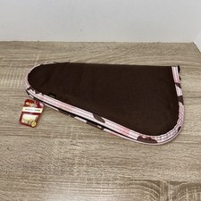 Allen Pistol Handgun Revolver Zippered Canvas Brown with Pink Camo Made in USA