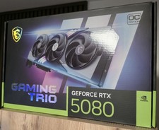 Grafikkarte MSI GeForce RTX 5080 16GB Gaming Trio OC - 16GB GDDR7, HDMI, 3x DP