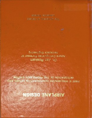 Airplane Design Part II Aircraft Design Aerospace Engineering Reference