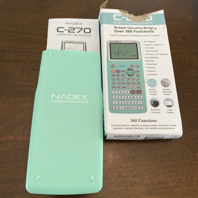 Scientific Calculator C-270 College & High School Students with Graph Functions