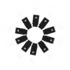  10 Pcs Garden Flag Clips Anti Wind Anti-wind Mini Holder Outdoor