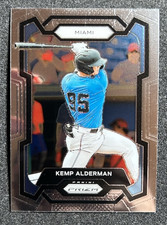 2024 Panini Prizm #241 Prospect Kemp Alderman Miami Marlins