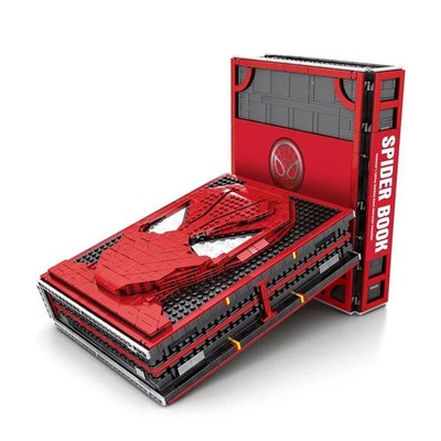 Spider Man Red Book Hero Figurenbuch 1888tlg BuildMOC Set 56 Figuren OVP Geschenk