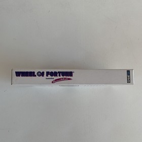 WHEEL OF FORTUNE Nintendo NES, featuring Vanna White, Complete with Styrofoam