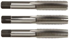 CSHTS70544 5/8-11 Carbon Steel Hand Tap Set Taper/Plug/Bottom