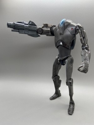 Custom Star Wars 6in Black Series Republic Commando Super Battle Droid Figure EU