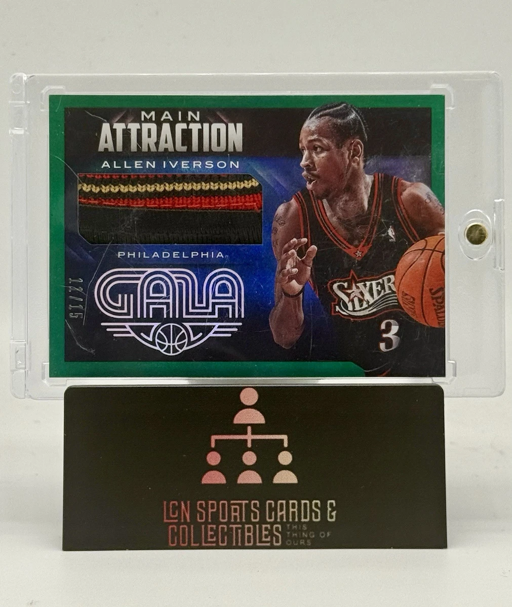 Panini Allen Iverson Basketball Trading Cards Sports Memorabilia