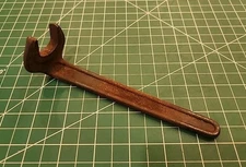 Vtg DIN 894 Single Open End Spanner Wrench 22 or 23 MM - gwT2