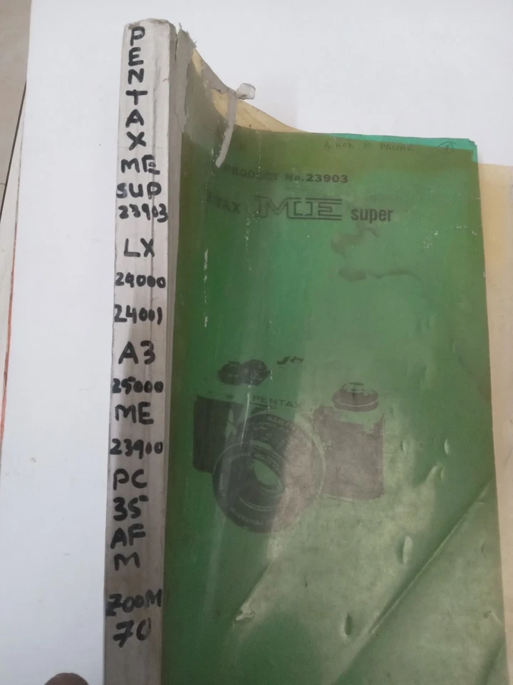 Rare Pentax ME Super, Pentax LX, Pentax ME, Pentax A3 Service / Repair Manual - Image 2 of 4