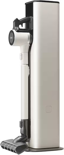Akku Stielstaubsauger Beige Absaugstation - LG All In One Tower A9T-ULTRA1C