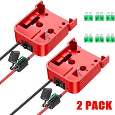 DIY Battery Adapter Power Wheels Dock Robotics Compatible with Milwaukee M18 18V