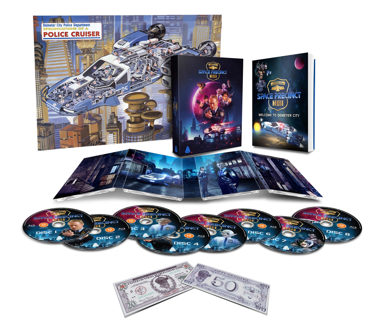 Space Precinct: 30th Anniversary Collector's Edition (Blu-ray) Nancy Paul