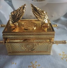 The Ark of The Covenant Historic Model Replica Gold Plated 1:10 Scale, 6.8" Long