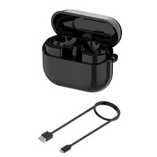1Pc Black Charging Box w/ Cable For Samsung Galaxy Buds3 Pro SM-R630 Earphones