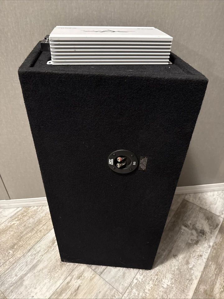 Caja de subwoofer MTX 12 pulgadas 1200 vatios doble cargada con Skar RP-800 Foto 4 de 4