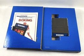 4 Intellivision Games With Rough Boxes With Manuals Overlays