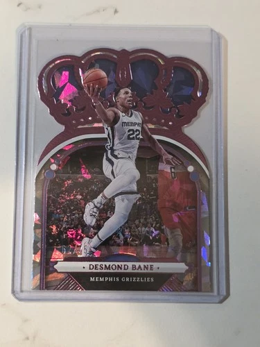 2023-24 Crown Royale Desmond Bane Pink Cracked Ice /75