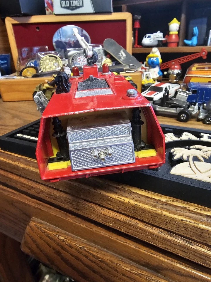 Vintage Corgi Angus Firestreak Airport Fire Rescue Diecast Vehicle Working Siren - Image 2 of 4