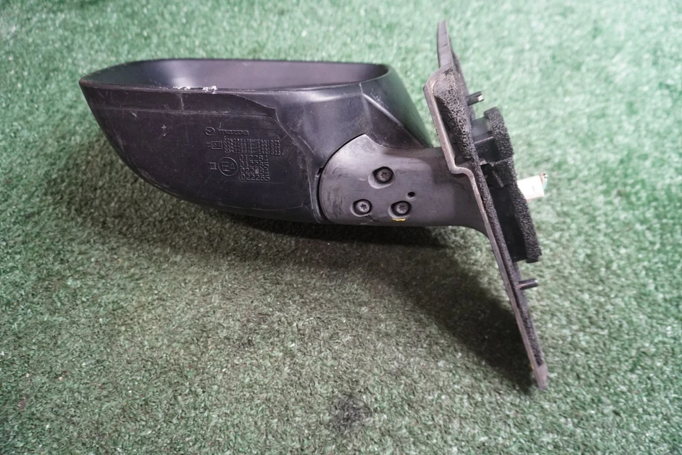 2007 2008 2009 MAZDA CX7 DRIVER SIDE BLACK LEFT Door Mirror OEM E4012284 - Image 3 of 4