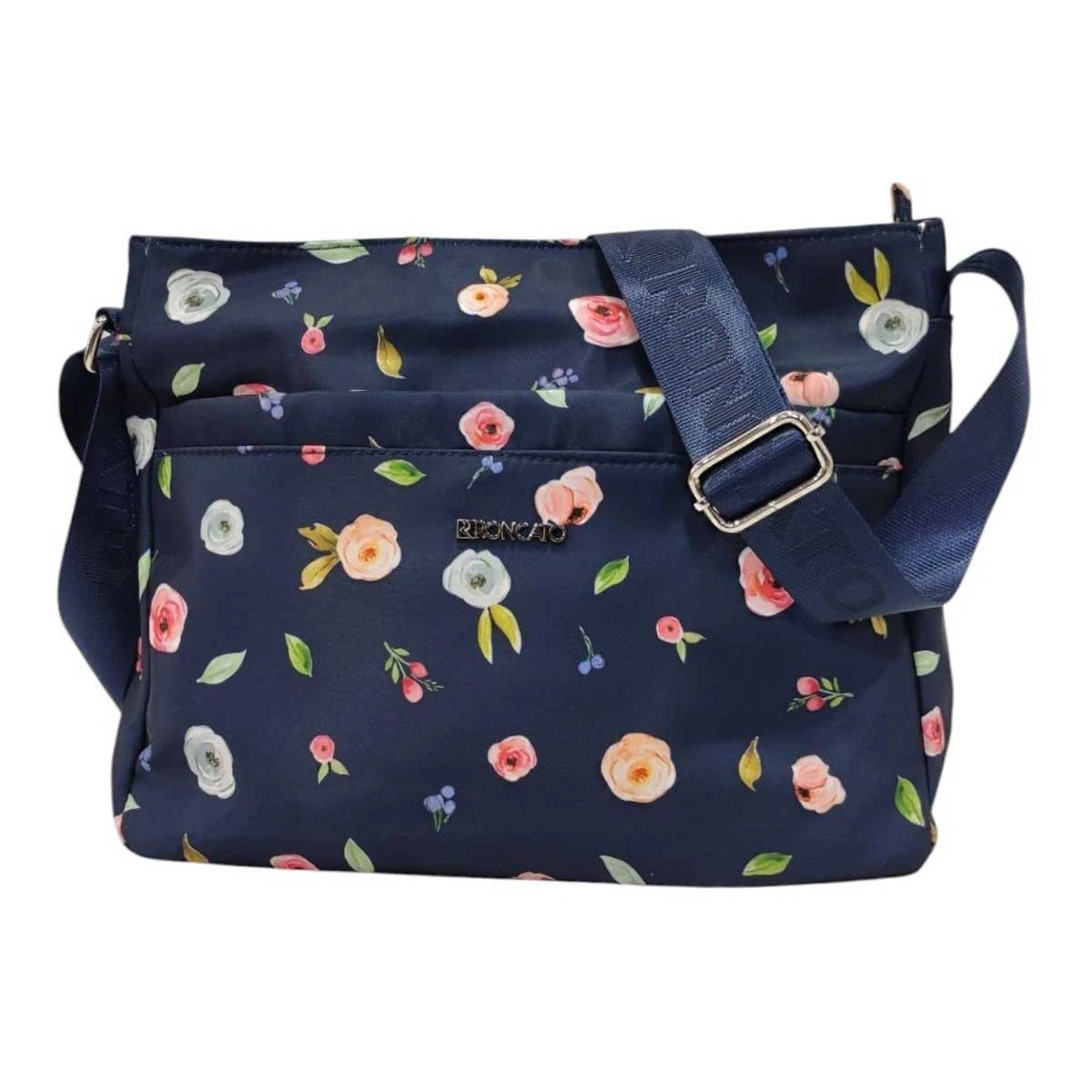 Borsa Donna Multitasche Messenger In Nylon - Tracolla E A Spalla Per Viaggio E Vacanza