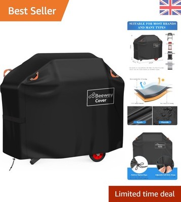 Große wasserdichte Grillabdeckung für Weber, Brinkmann & Saibling Grill - 145x61x120cm