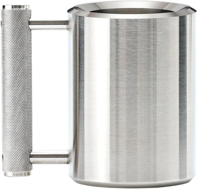 Heavy 18LB Dumbbell Coffee Mug 10oz 304 Stainless Steel Fitness Non-Slip  Handle | eBay