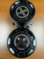 American Racing Atx Series Rear Wheel Center Caps Set Of 2 - Pn A01900472gb