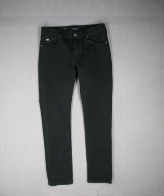 Scotch Soda Jeans Mens 31 Green Ralston AMS Blauw Button Fly Denim 31x32*