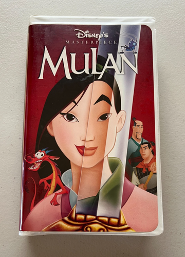 VHS Disney Masterpiece Collection Mulan and The Little Mermaid Lot of 2 - Picture 2 of 2