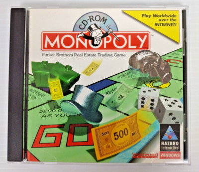 MONOPOLY (PC, CD-ROM   1997) Hasbro Interactive - for WINDOWS CD-ROM