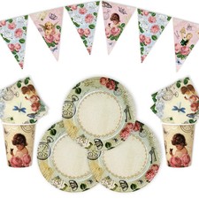 TIMELESS TREASURES /  Vintage Tea Party ESSENTIALS  Party Pack 
