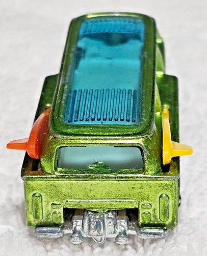 HOT WHEELS REDLINE VOLKSWAGEN BEACH BOMB LIGHT GREEN HK 1969 ORIGINAL FINE+ - Picture 16 of 21
