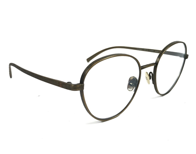Chanel Eyeglasses Frames 2197-ST c.333SB Antique Gold Round 