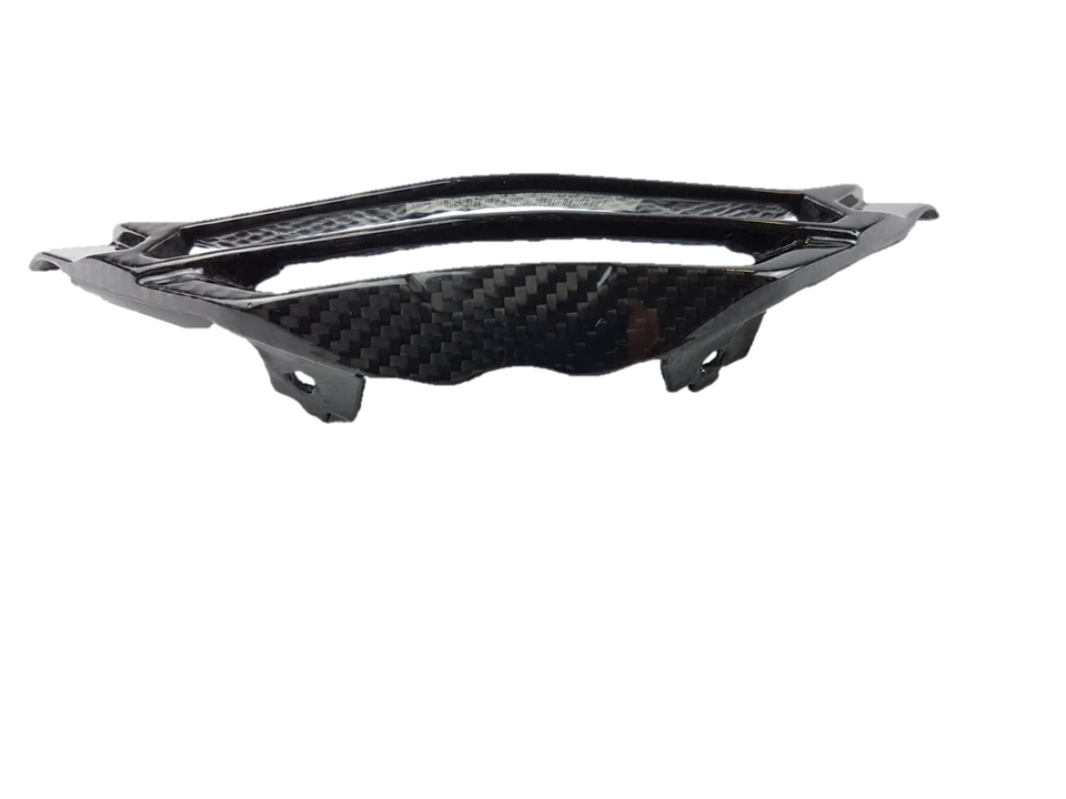 Cubierta inferior del radiador de agua de fibra de carbono para BMW S1000R 2014 a 2017 Foto 3 de 4