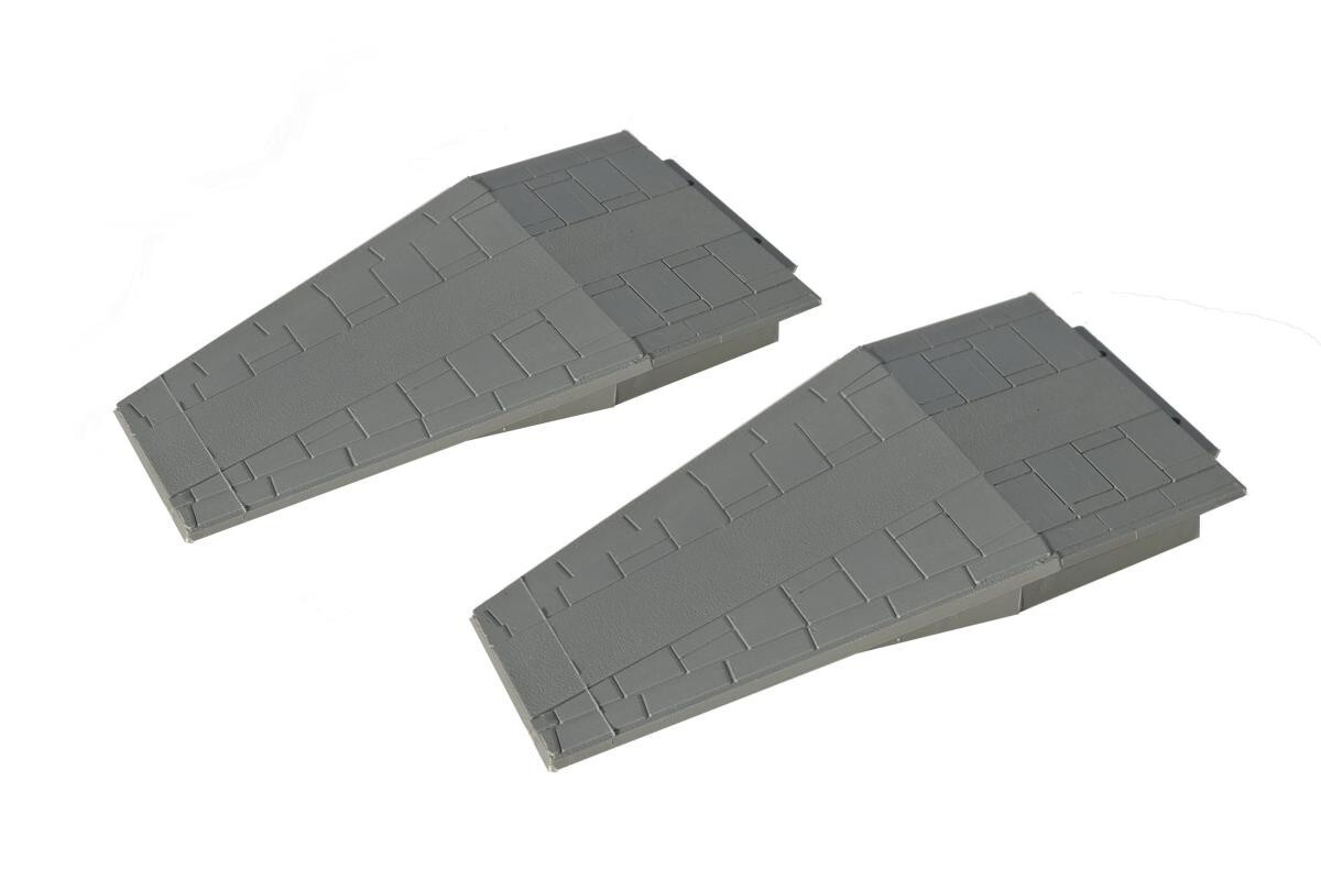 Gaugemaster GM457 Station Platform Ramps Tapered 2pc Model Railway OO Gauge
