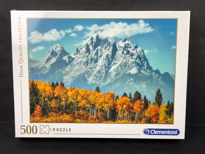 Clementoni Grand Teton in Fall Beauty Jigsaw Puzzle New 500 Pieces