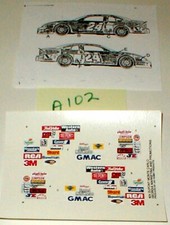 Slot Car Model Car NASCAR 24 Dupont Monte Carlo Racing Decals 1/24 Scale NOS