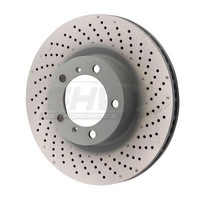 SHW Performance 2X Bremsscheiben Vorne BelüFtet Beschichtet FüR Porsche 718 982