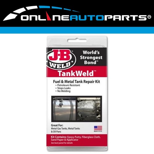 JB Weld Fuel Metal Tank Weld Repair Kit Petroleum Resistant Stop Leaks