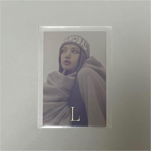 BLACKPINK LISA LALISA First Single Album Gold Photocard PC Very Rare