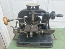 Vintage Graphotype Dog Tag Machine - G1 - 44 Addressograph Co. + Parts