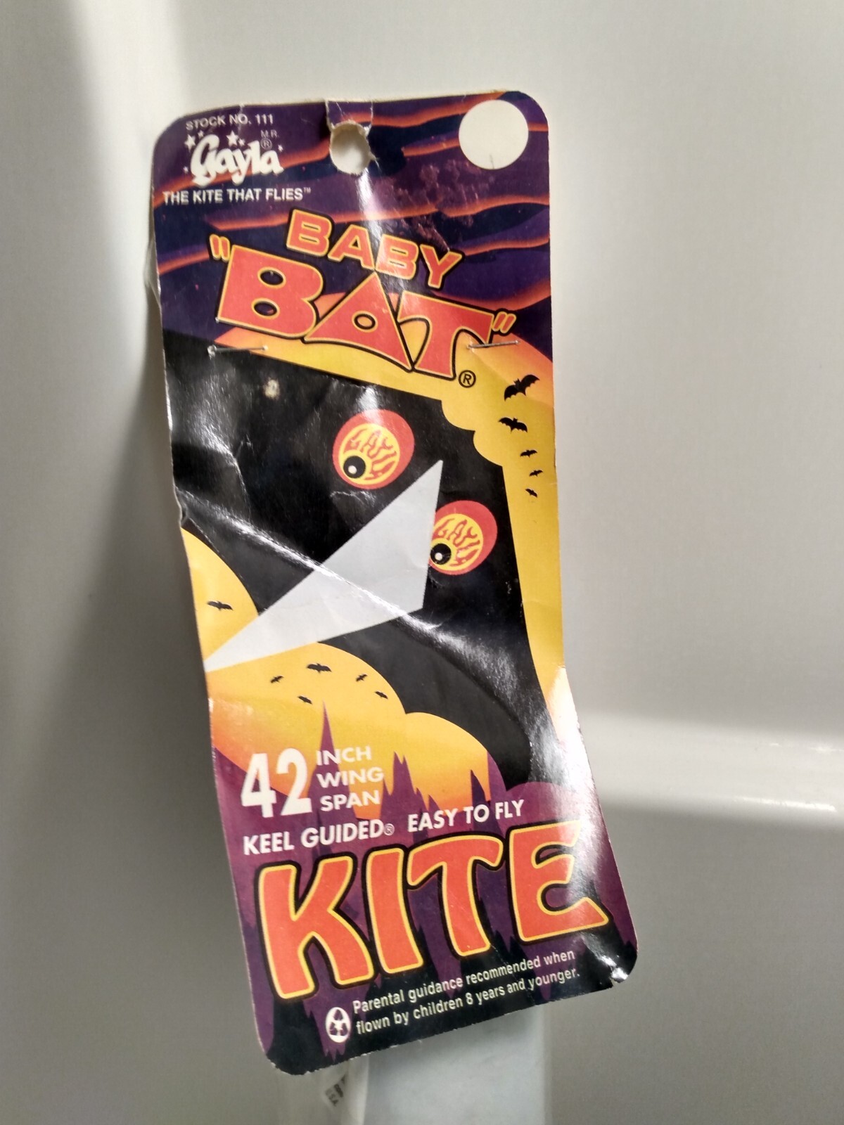 Vintage Gayla Kite Baby Bat No.111 New 42inch Wing Span Made In USA eBay