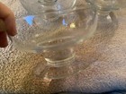 Vintage Clear Glass Ice Cream Sundae Dessert Dish Set Of 7 — photo 3