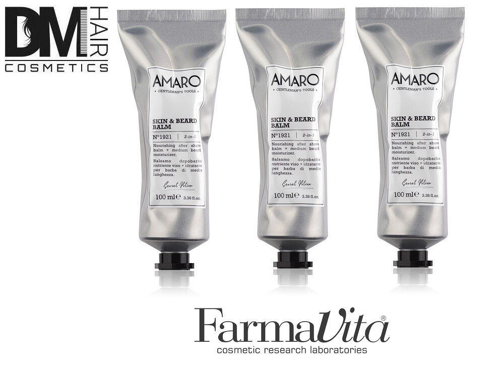 Offerta 3x Farmavita Amaro Balsamo Dopobarba Viso e Barba 100ml