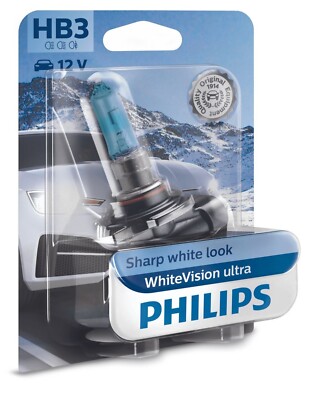 Philips HB3 12V 60W P20d WhiteVision Ultra 1Stk.