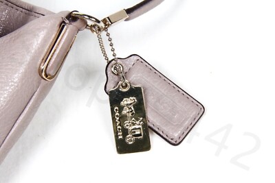 COACH Madison Phoebe Leather Shoulder Bag J1381-24621 Sand Taupe